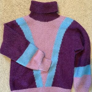 Handmade Women's Turtleneck Sweater